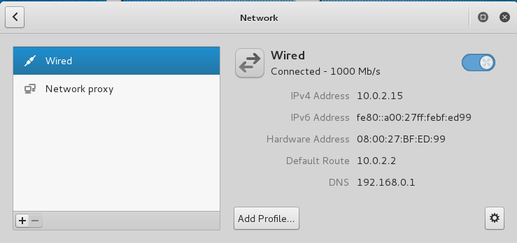 Network configuration manager