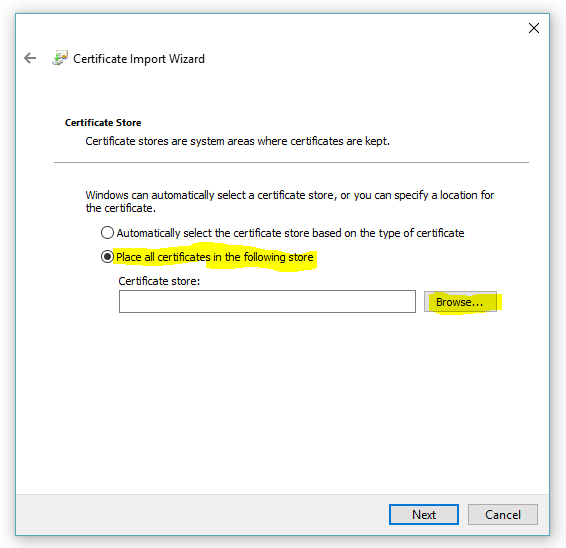 Blue Coat Intermediate CA