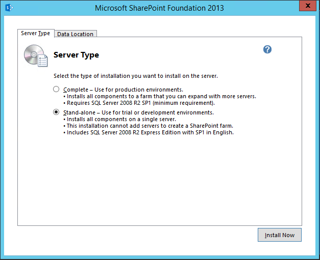 sharepoint_standalone